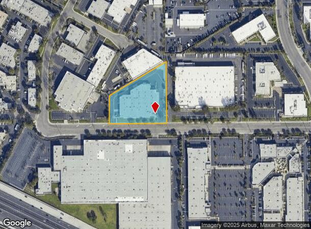 1670 Sunflower Ave, Costa Mesa, CA Parcel Map
