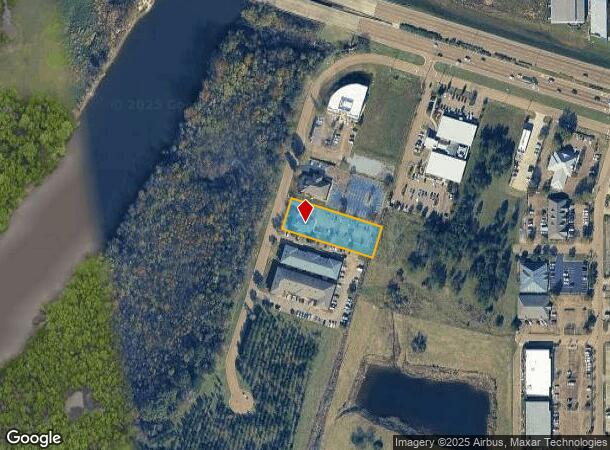  128 Riverview Dr, Flowood, MS Parcel Map