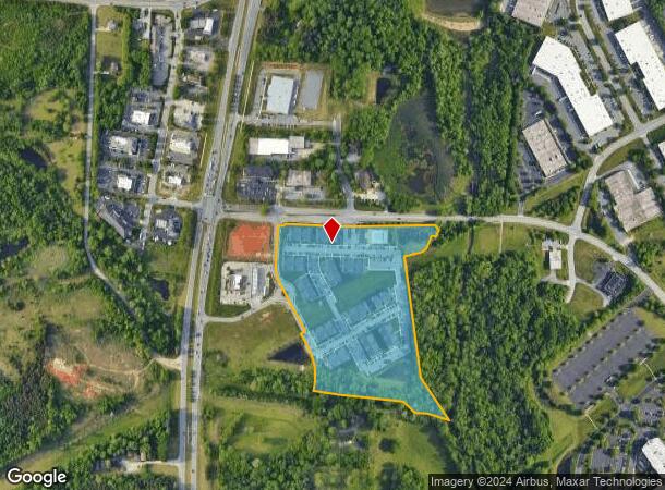  4285 Emily Loop, High Point, NC Parcel Map