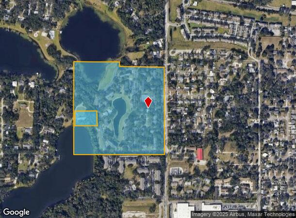  1701 Lake Chapman Dr, Brandon, FL Parcel Map