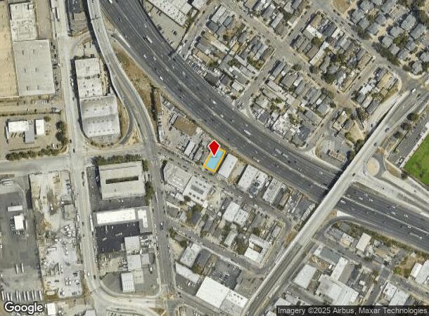  2734 E 7Th St, Oakland, CA Parcel Map