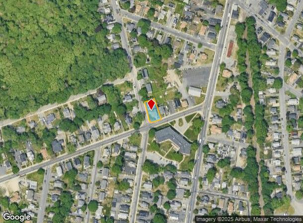 21 Winthrop St, Framingham, MA Parcel Map