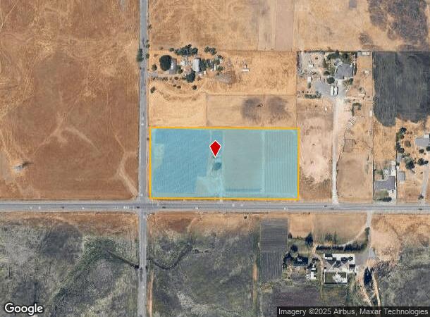 1651 Elverta Rd, Elverta, CA Parcel Map