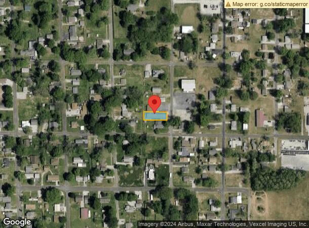  211 Stephenson Ave, South Roxana, IL Parcel Map