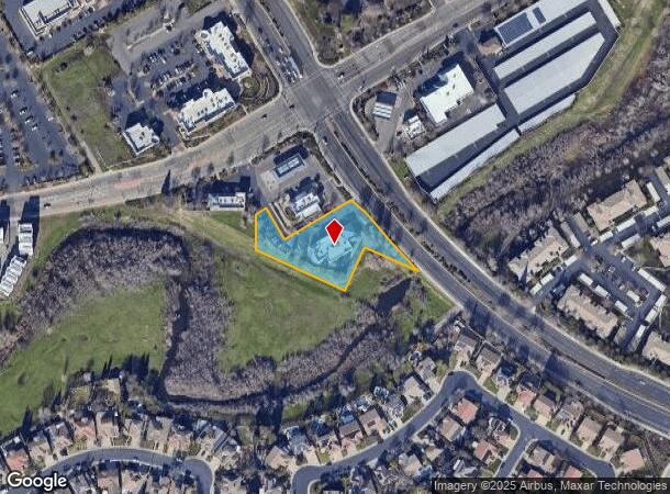  2110 Sunset Blvd, Rocklin, CA Parcel Map
