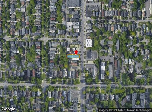  708 Elmwood Ave, Buffalo, NY Parcel Map