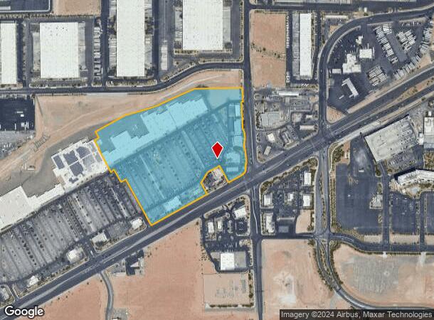  3810 Blue Diamond Rd, Las Vegas, NV Parcel Map