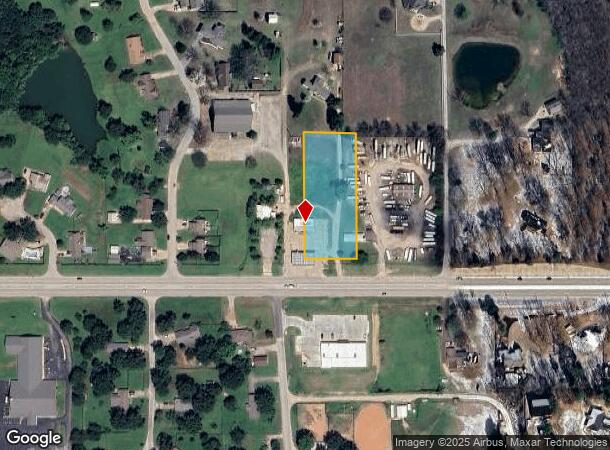  2715 E Highway 117, Sapulpa, OK Parcel Map