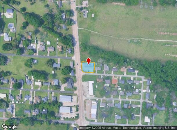  4490 Moss St, Lafayette, LA Parcel Map