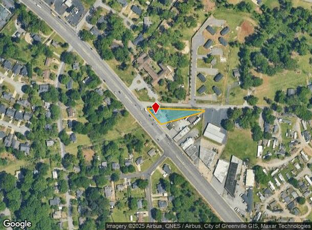  1908 N Pleasantburg Dr, Greenville, SC Parcel Map