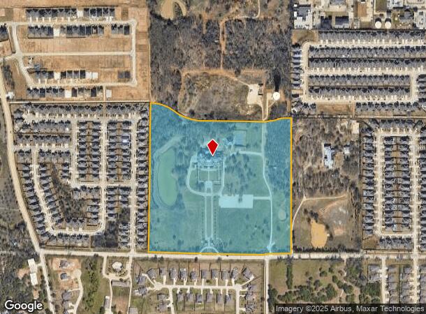  1851 Turbeville Rd, Hickory Creek, TX Parcel Map