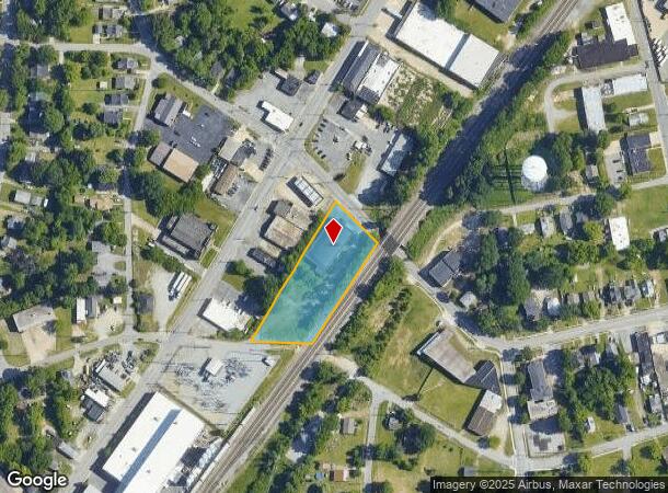 101 N Ward Ave, High Point, NC Parcel Map