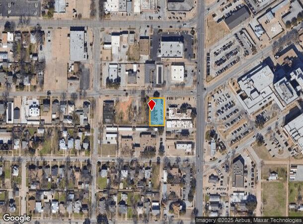  1709 10Th St, Wichita Falls, TX Parcel Map