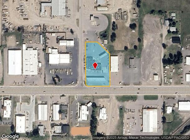 1645 9Th St W, Columbia Falls, MT Parcel Map