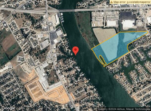  1302 Waters Edge Dr, Granbury, TX Parcel Map