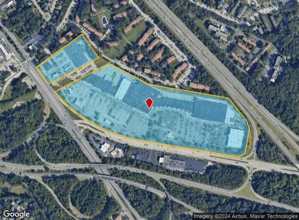  7927 Ritchie Hwy, Glen Burnie, MD Parcel Map