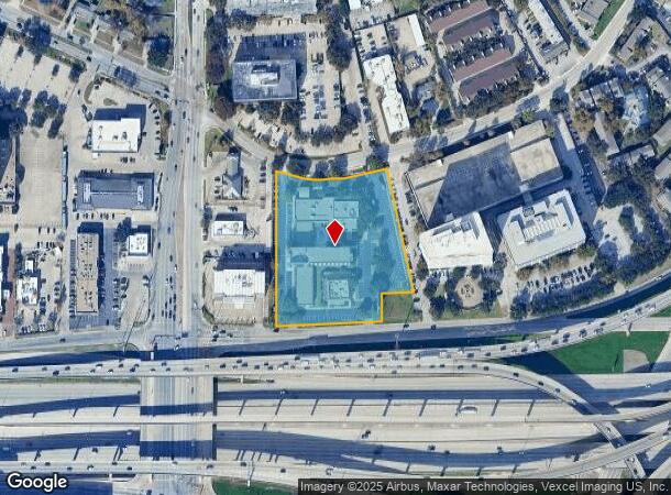  8051 Lyndon B Johnson Fwy, Dallas, TX Parcel Map