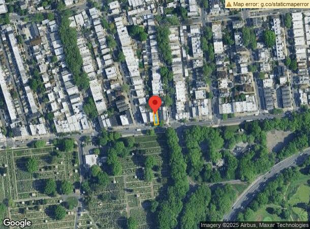  7933 Myrtle Ave, Glendale, NY Parcel Map