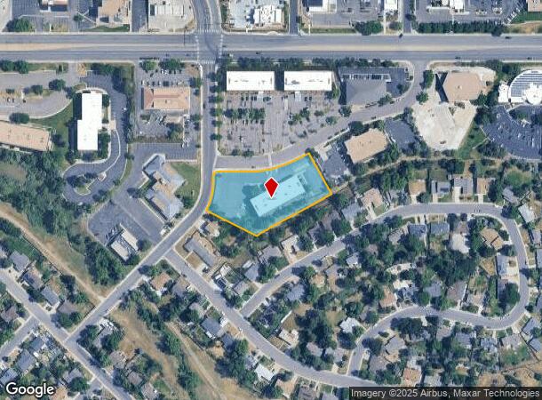 7936 E Arapahoe Ct, Englewood, CO Parcel Map