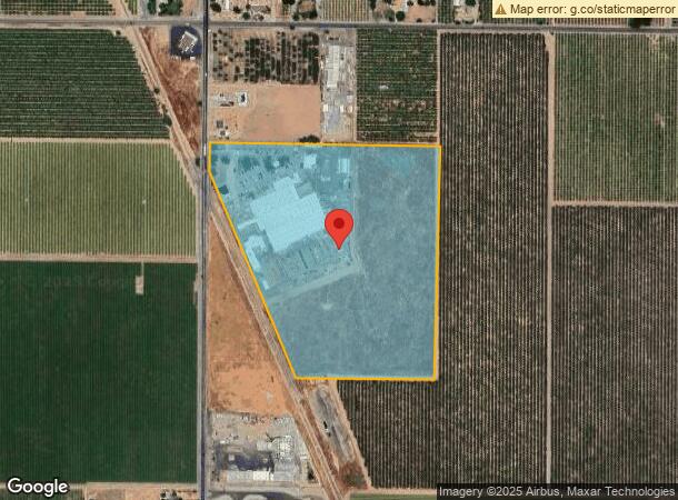  25500 Road 204, Exeter, CA Parcel Map