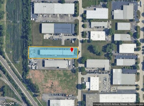 1092 Carolina Dr, West Chicago, IL Parcel Map