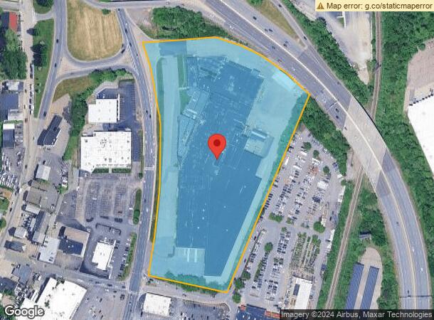  160 Gold Star Blvd, Worcester, MA Parcel Map