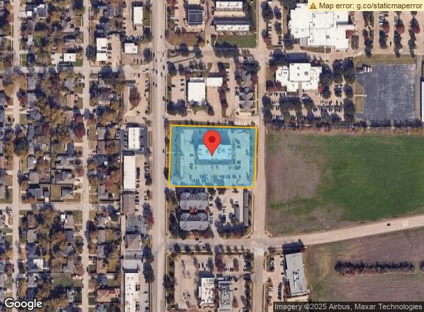  1225 S Main St, Grapevine, TX Parcel Map