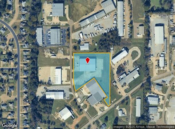 124 Enterprise Dr, Gluckstadt, MS Parcel Map