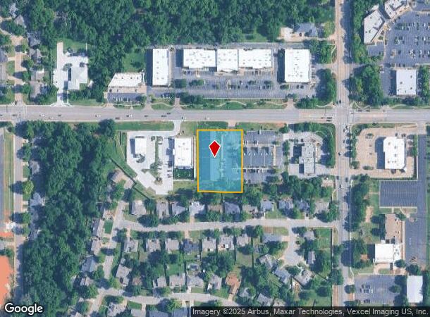  1300 E 15Th St, Edmond, OK Parcel Map