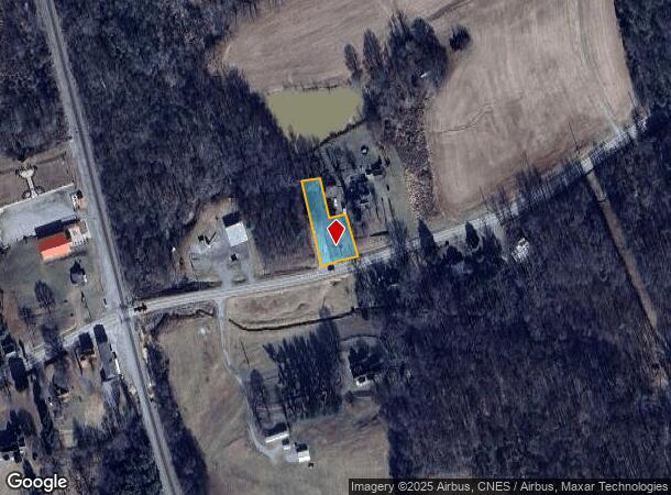 656 Dry Fork Rd, Dry Fork, VA Parcel Map