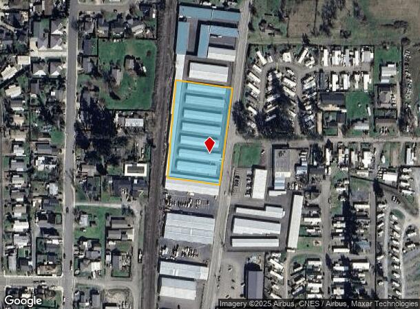 385 N Mill St, Creswell, OR Parcel Map