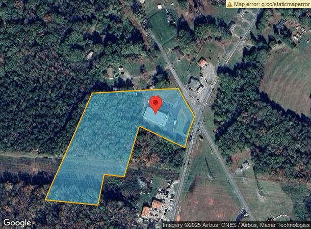  1502 S Post Rd, Shelby, NC Parcel Map