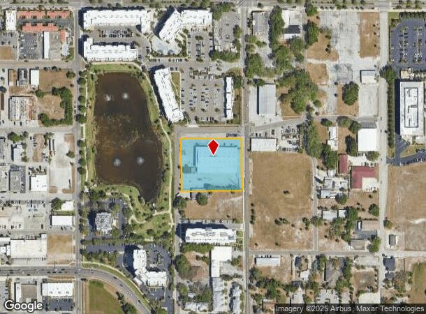  951 Pierce St, Clearwater, FL Parcel Map