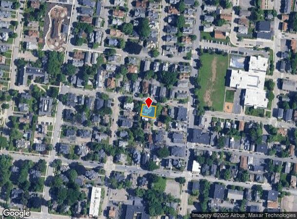  21 Dayton St, Worcester, MA Parcel Map