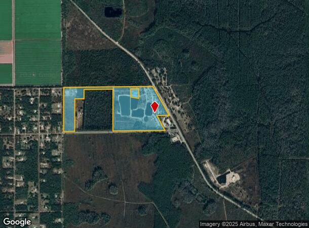  9855 County Road 13 S, Hastings, FL Parcel Map