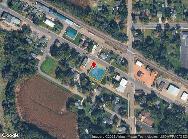 W113 W Menomonie St, Elk Mound, WI Parcel Map