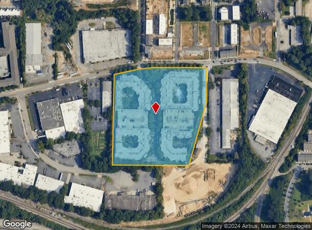  1040 Huff Rd Nw, Atlanta, GA Parcel Map