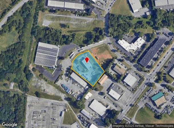  1844 Brookfield Ct, Frederick, MD Parcel Map