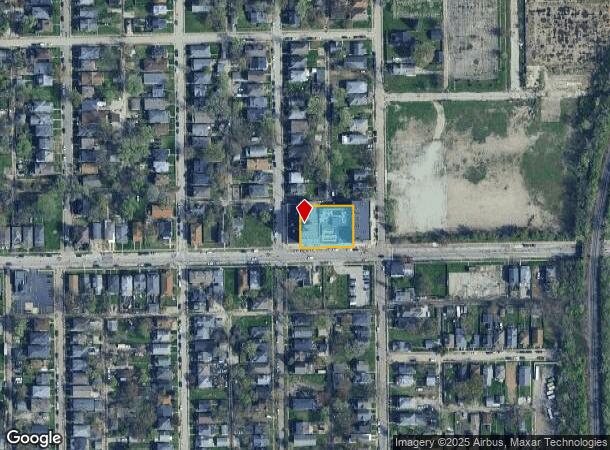  3208 E Michigan St, Indianapolis, IN Parcel Map