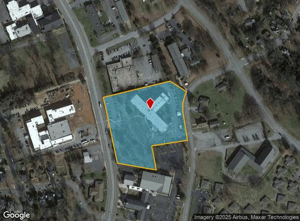  425 S Church St, Spartanburg, SC Parcel Map