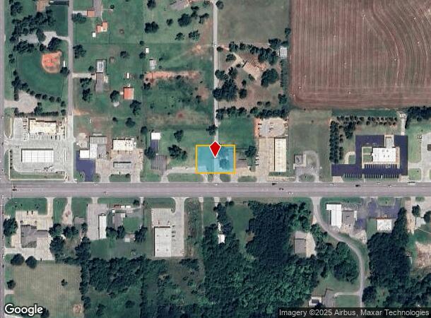  5201 E Highway 37, Tuttle, OK Parcel Map