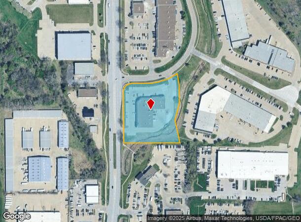 2651 100Th St, Urbandale, IA Parcel Map