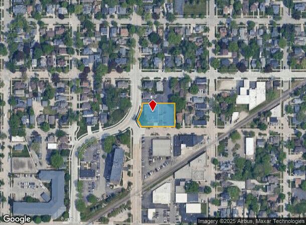 606 N Oneida St, Appleton, WI Parcel Map