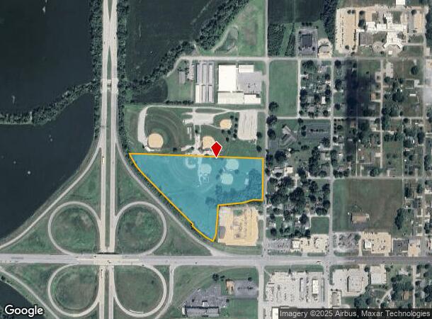 2110 W Broadway St, Princeton, IN Parcel Map