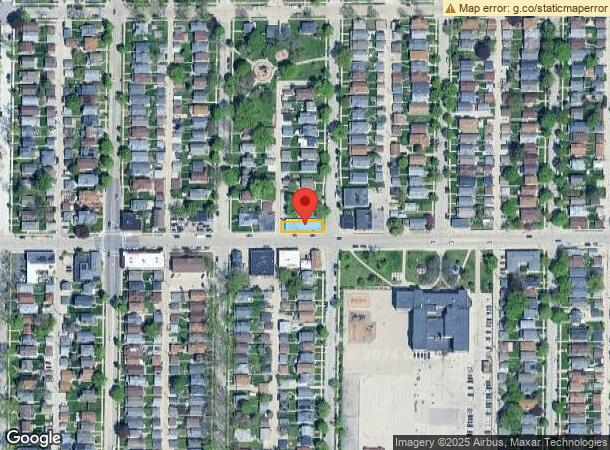  7402 W Becher St, Milwaukee, WI Parcel Map