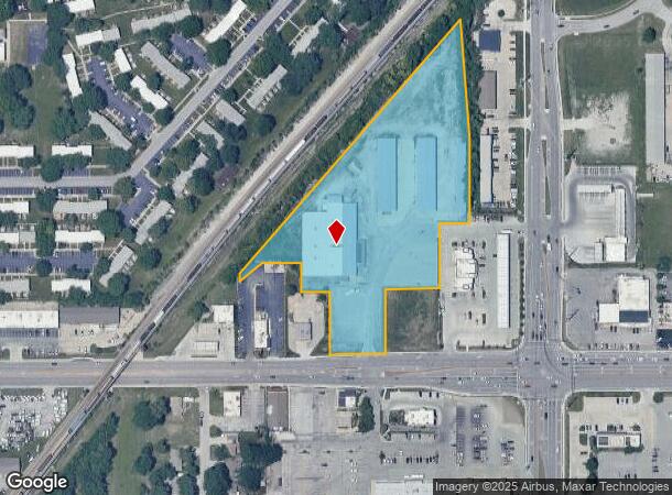  1120 E Santa Fe St, Olathe, KS Parcel Map