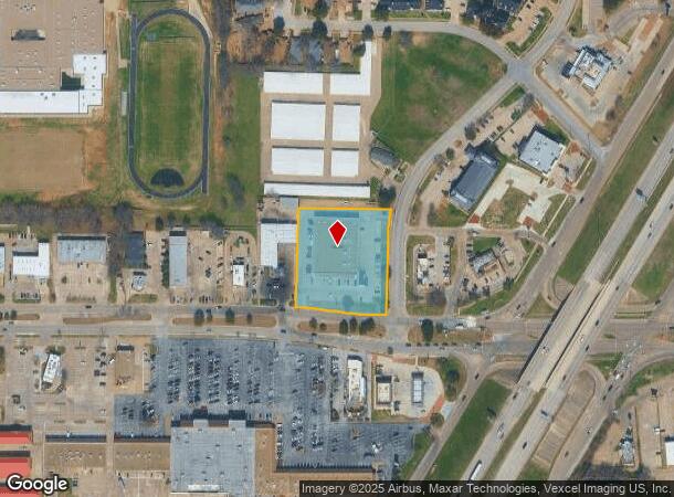 3305 Harwood Rd, Arlington, TX Parcel Map