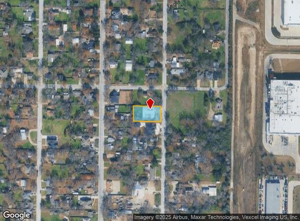  3029 Caddo Trl, Fort Worth, TX Parcel Map