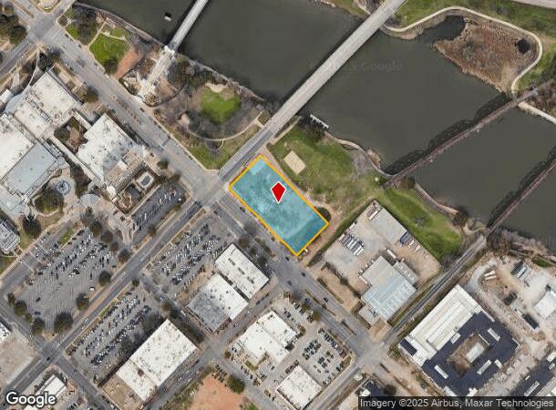 210 S University Parks Dr, Waco, TX Parcel Map