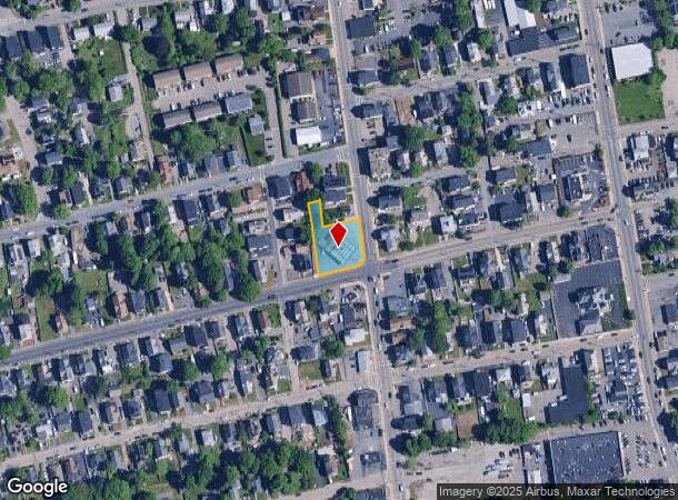  633 Warren Ave, Brockton, MA Parcel Map